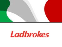 Italian Flag & Ladbrokes Logo